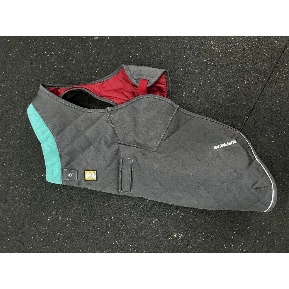 Ruffwear Stumptown Jacket Insulated Dog Coat Jacket Twilight Grey size small